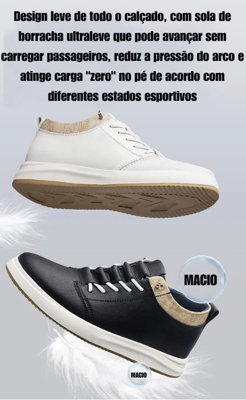 LUXO | Sapatos casuais +6CM +8CM