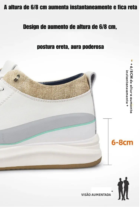 LUXO | Sapatos casuais +6CM +8CM