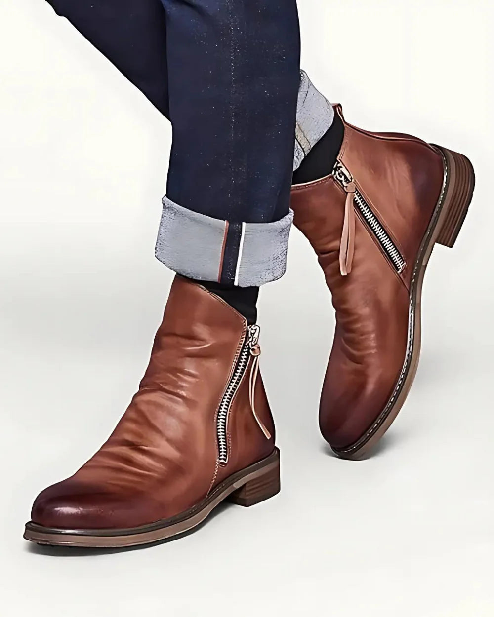 Gabriel™ Botas de couro para homens