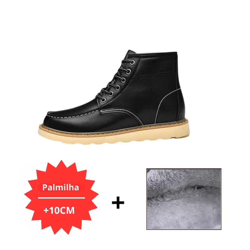 PAUL | Botas com forro de lã +6CM +8CM +10CM