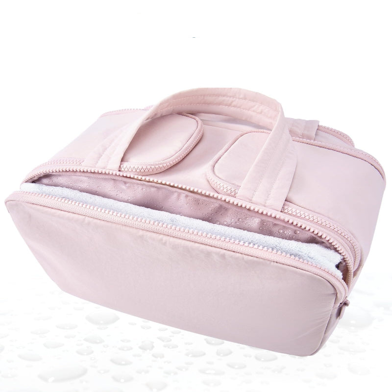 4-in-1 Bolsa multifuncional para toalete feminina