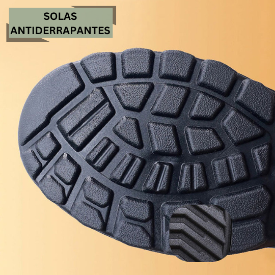 Mira Soft™ Sapatos de Couro Grosso Antiderrapante e Impermeável