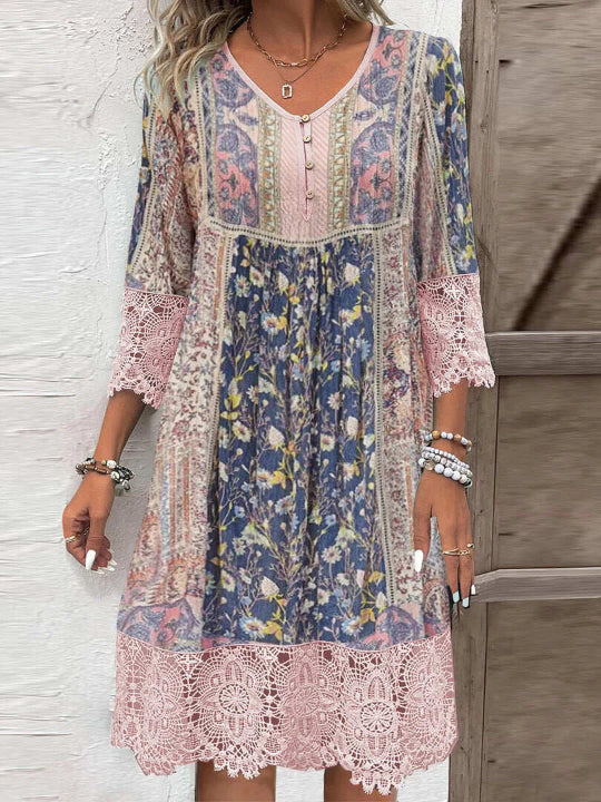 Amara™ Vestido boho elegante