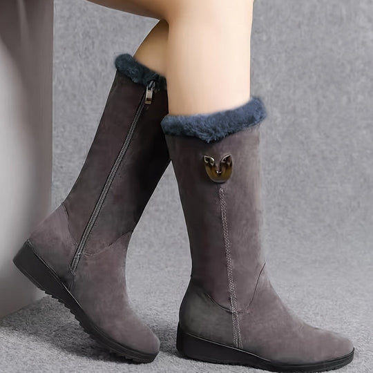 Erylia™ Botas de inverno Ortopédicas Longas