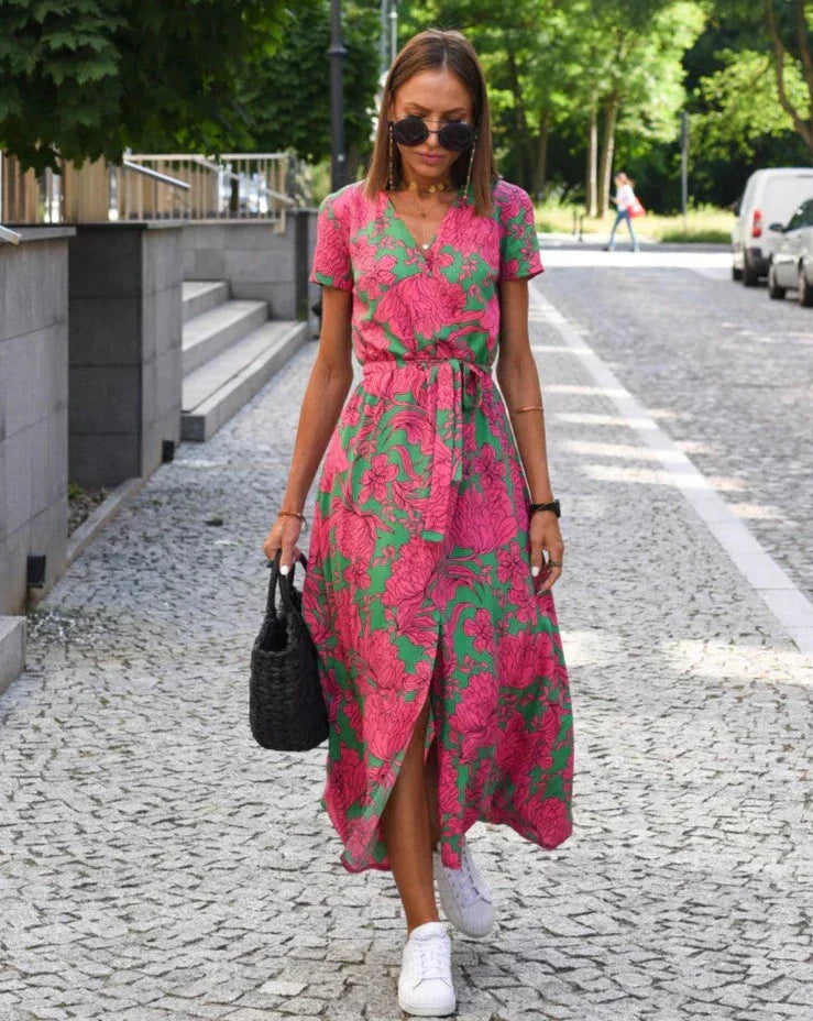 Linda™ Vestido de verão com flores