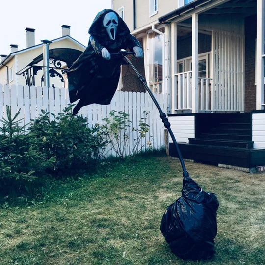 Scream™️ Decoração de Halloween para jardim Fantasma