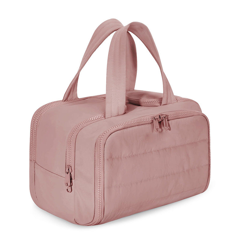 4-in-1 Bolsa multifuncional para toalete feminina