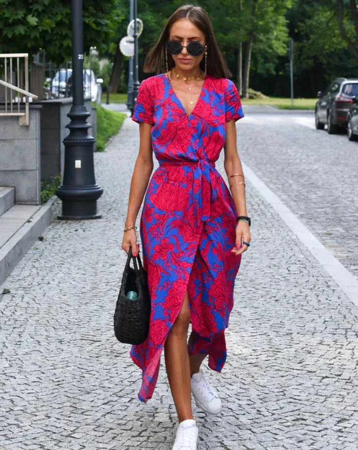 Linda™ Vestido de verão com flores