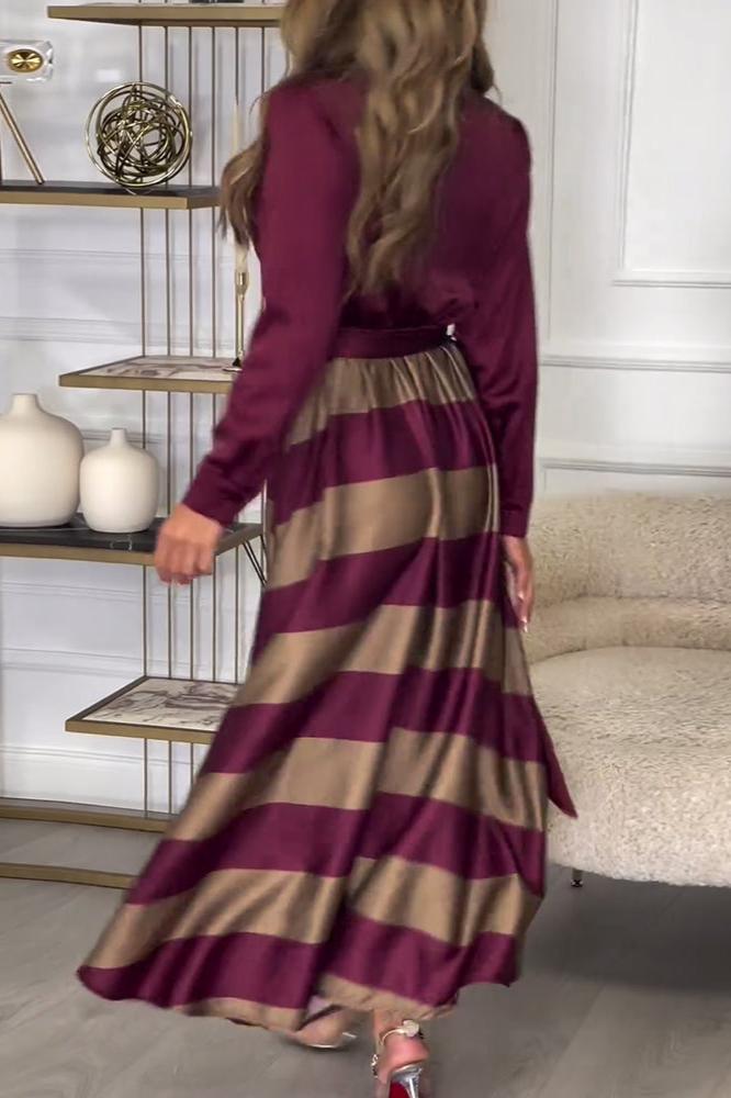 Vienna™ Vestido elegante com efeito de duas peças