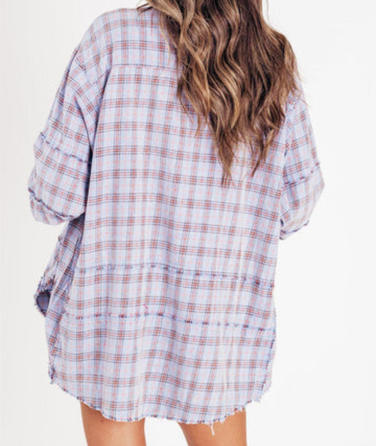 Flanella™ Camisa - Lavada Oversized