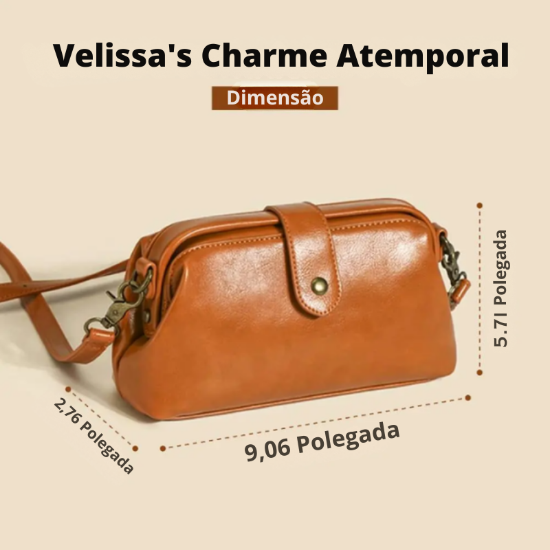 Velissa's Charme Atemporal | Bolsa Feminina Única