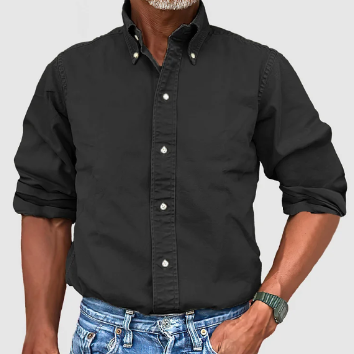 Karl™ Camisa Clássica de Algodão