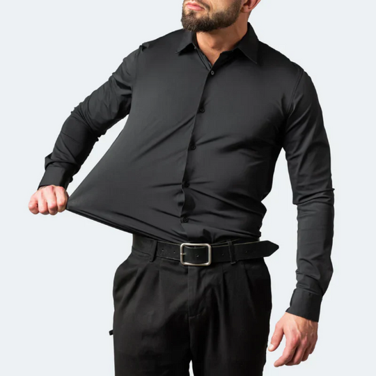 Camisa slim fit resistente a rugas