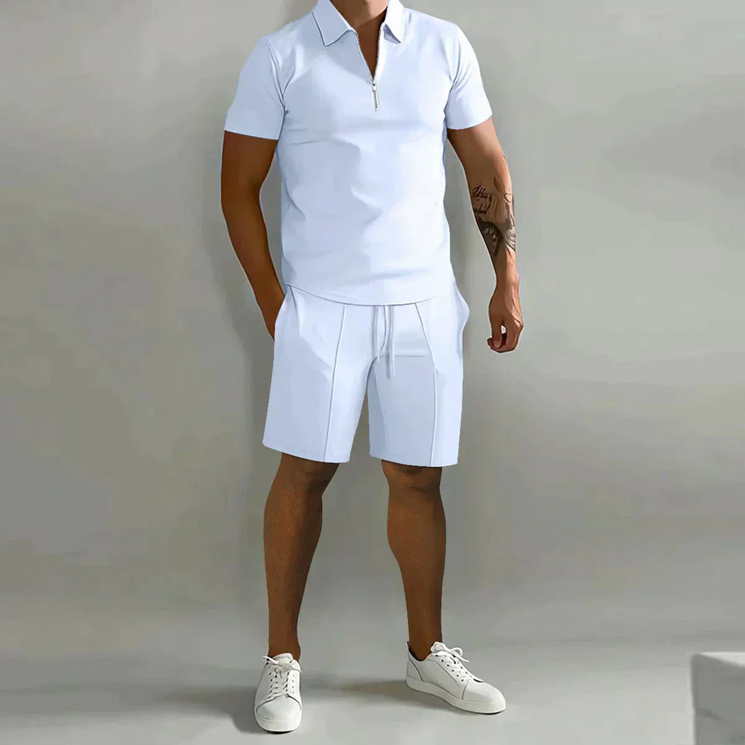 Icon™️ Polo com conjunto de shorts