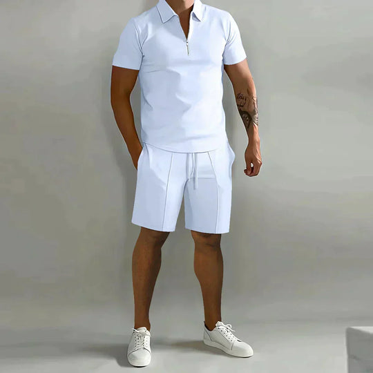 Icon™️ Polo com conjunto de shorts