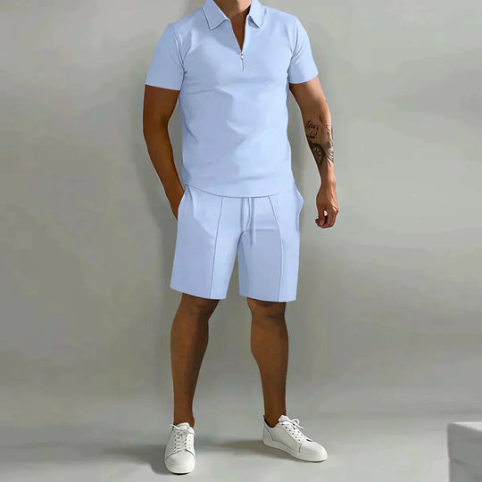 Icon™️ Polo com conjunto de shorts