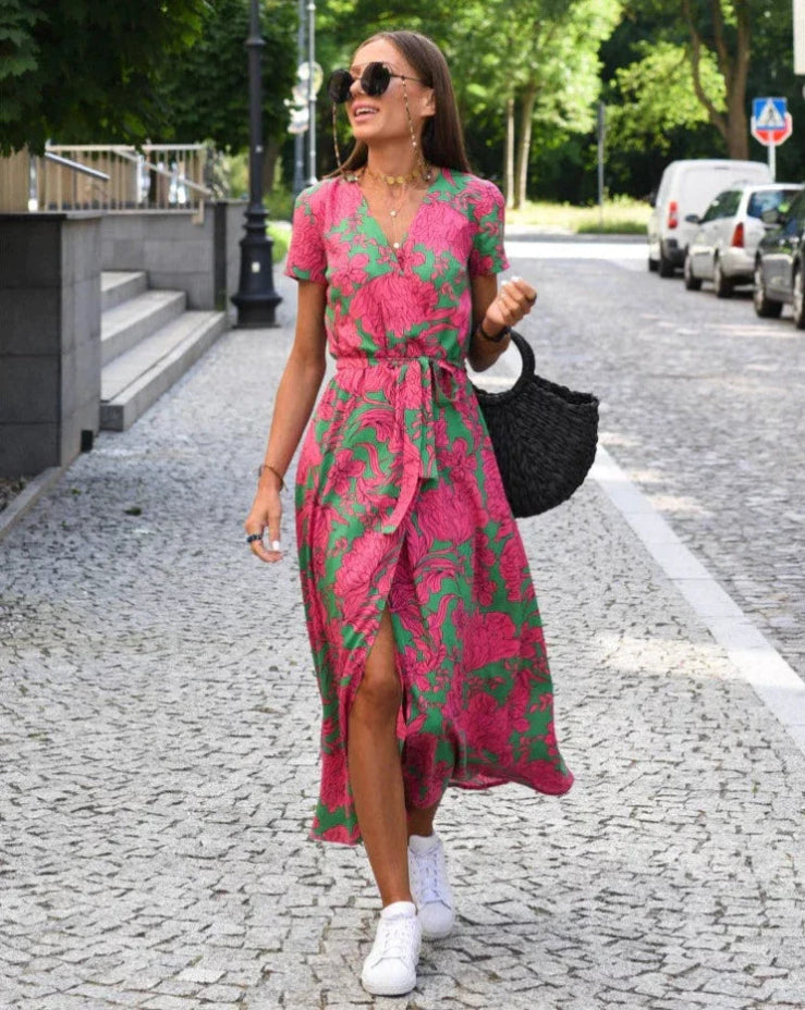 Linda™ Vestido de verão com flores