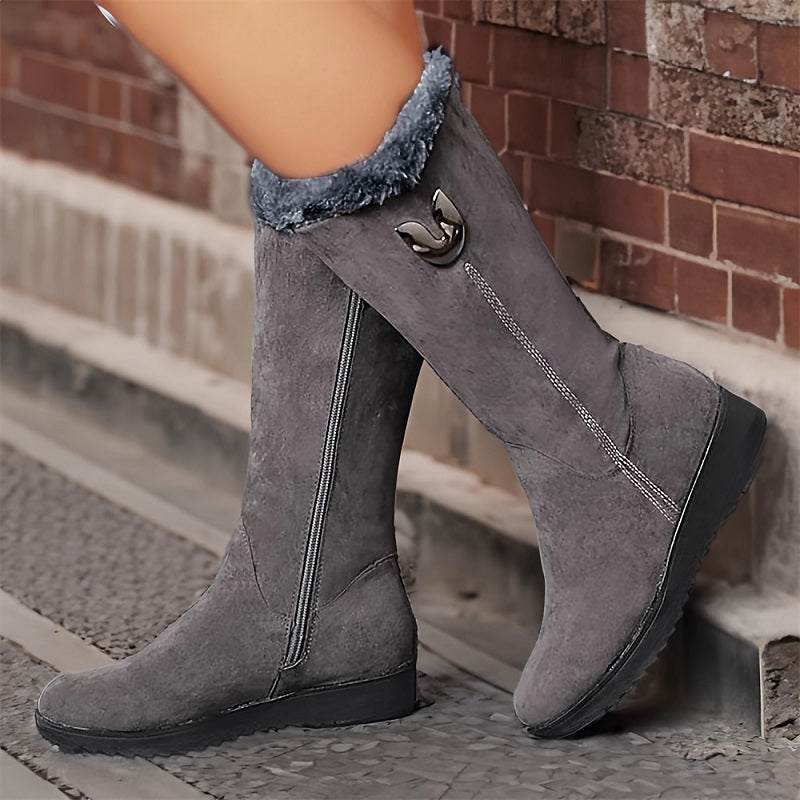 Erylia™ Botas de inverno Ortopédicas Longas