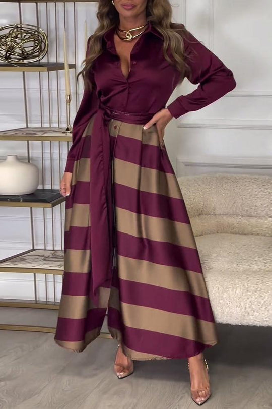 Vienna™ Vestido elegante com efeito de duas peças