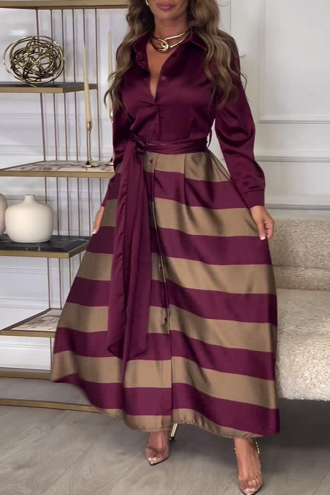 Vienna™ Vestido elegante com efeito de duas peças