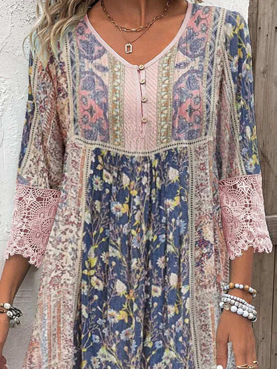 Amara™ Vestido boho elegante