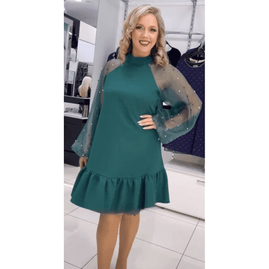 Liora™ Vestido elegante em malha