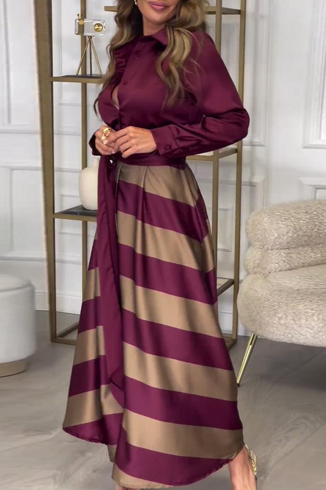 Vienna™ Vestido elegante com efeito de duas peças