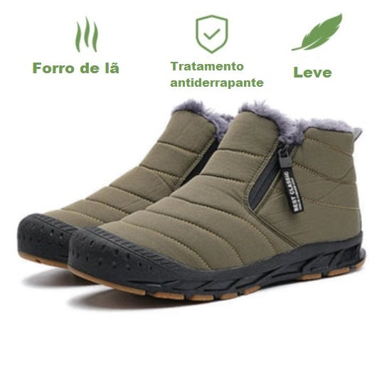 Jalo Pro™ Botas de neve antiderrapantes e impermeáveis com forro em pele sintética