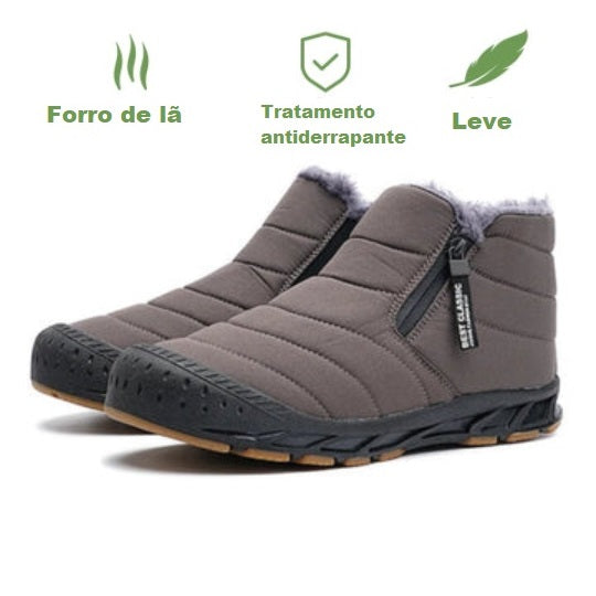 Jalo Pro™ Botas de neve antiderrapantes e impermeáveis com forro em pele sintética