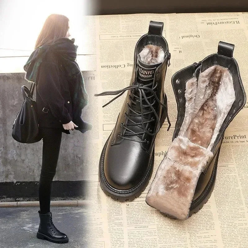 Anna™ Botas femininas de inverno com forro