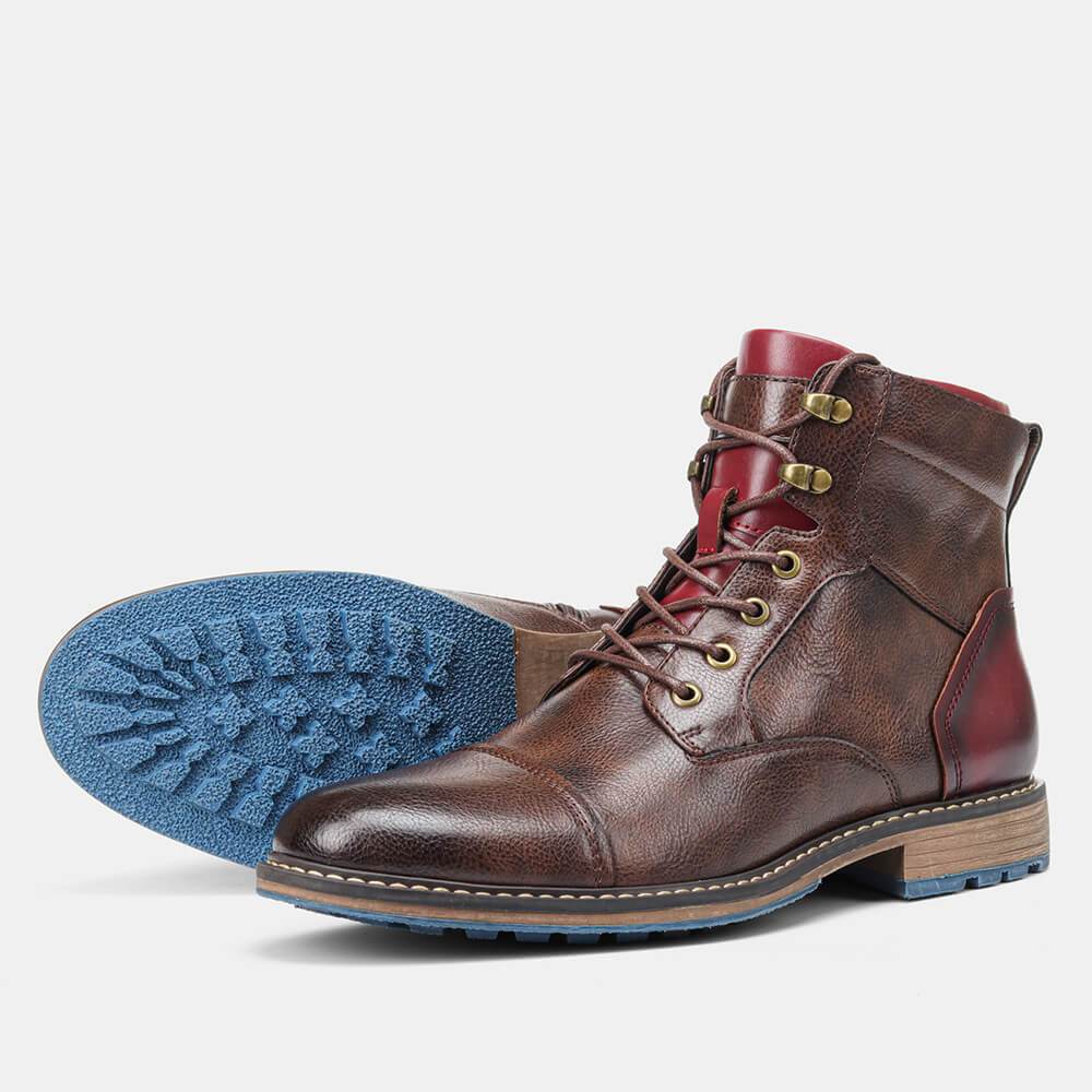 Leo™ Botas Oxford de couro premium feitas à mão