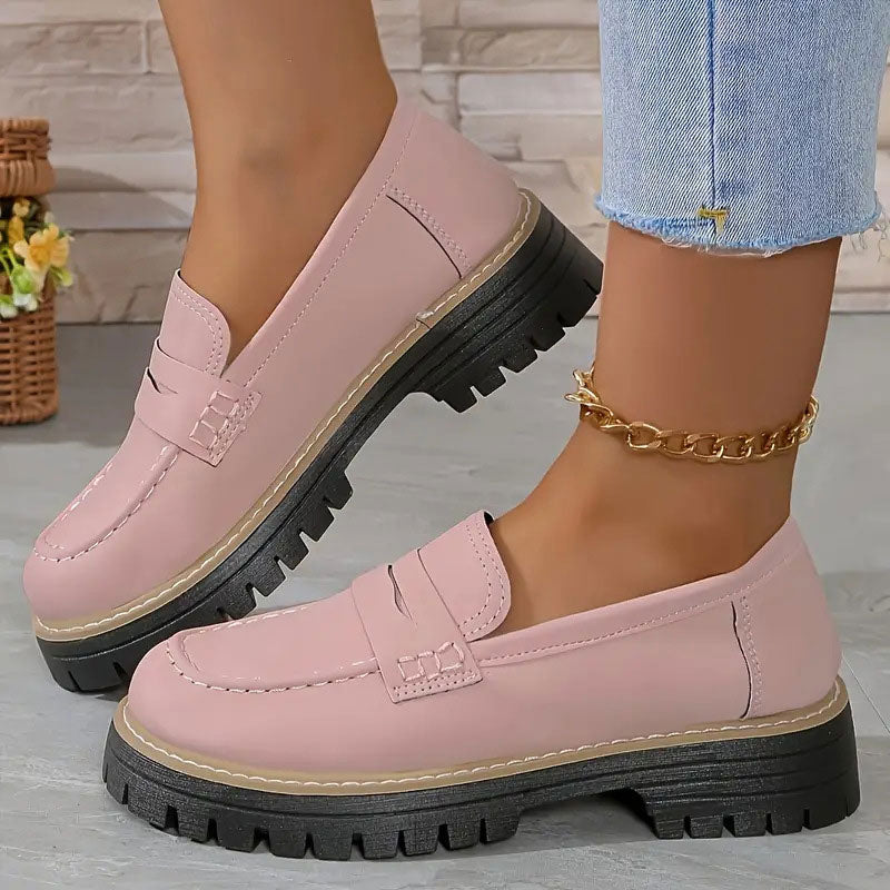 Lena™ Mocassins Chunky Ergonômicos