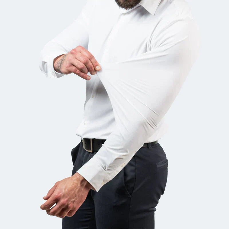 Camisa slim fit resistente a rugas