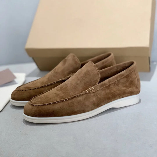 Dave™ Mocassins de couro de camurça para homem