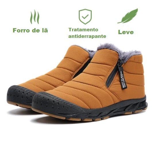 Jalo Pro™ Botas de neve antiderrapantes e impermeáveis com forro em pele sintética